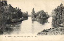 CPA Paris Bois de Boulogne Le Grand Lac 