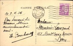 CPA Paris Notre Dame Facade 