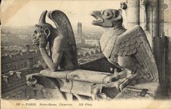 CPA Paris Notre Dame Chimeres 