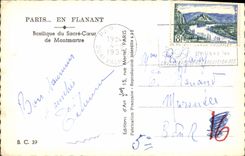 CPA Paris en Flanant Basilique du Sacre Coeur de Montmartre 