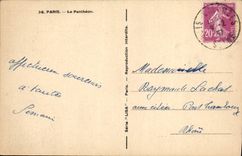 CPA Paris le Pantheon 