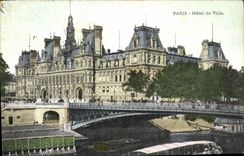 CPA Paris hotel de Ville 