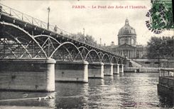 CPA Paris le Pont des Arts et l'Institut 