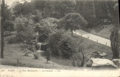 CPA Paris le Parc Montsouris la Cascade 