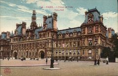 CPA Paris l'Hotel de Ville 
