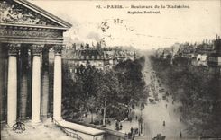 CPA Paris Boulevard de la Madeleine 