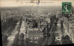 CPA Paris Avenues Mac Mahon et Carnot 