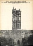 CPA Paris Tour Saint Jacques style Gothique Reste de l'eglise Saint Jacques de la Boucherie de 1508 