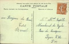 CPA Paris le Palais et le Jardin du Luxembourg 