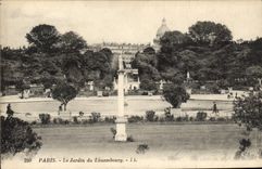 CPA Paris le Jardin du Luxembourg 