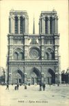 CPA Paris Eglise Notre Dame 