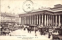 CPA Paris Place de la Bourse Exchange Place 