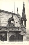 CPA Paris Notre Dame Transept detail 