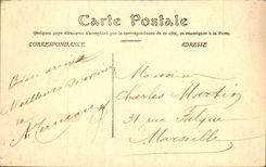 CPA Paris l'hotel de Ville Bateau Maggi