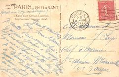 CPA Paris en Flanant l'eglise Saint Germain l'Auxerrois 