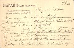 CPA Paris en Flanant Matinee d'Automne au Luxembourg 