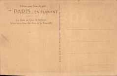 CPA Paris en Flanant la Seine au Quai de Bethune 