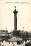 CPA Paris Colonne de Juillet Place de la Bastille Elevee a la memoire des Combattants de Juillet 183