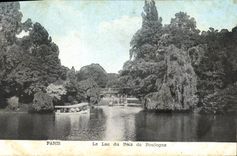 CPA Paris le Lac du Bois de Boulogne 