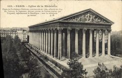 CPA Paris Eglise de la Madeleine 
