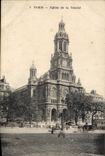 CPA Paris Eglise de la Trinite 