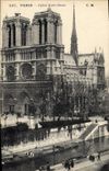 CPA Paris Eglise Notre Dame 