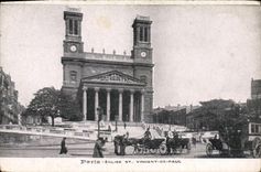 CPA Paris Eglise St Vincent de Paul 