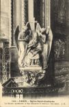 CPA Paris Eglise Saint Eustache Le Benitier representant le Pape Alexandre II instituant l'eau benit