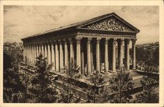 CPA Paris en flanant L'Eglise de la Madeleine 