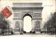 CPA Paris Arc de Triomphe 