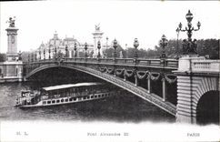 CPA Paris Pont Alexandre III 