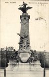 CPA Paris Monument de Gambetta 