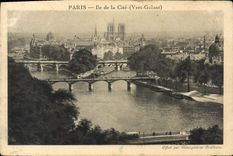 CPA Paris Ile de la Cite Vert Galant 