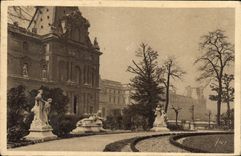 CPA Paris Jardin des Tuileries Pavillon de Flore 