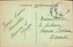 CPA Paris Les Buttes Chaumont Vue generale 