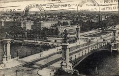 CPA Paris Le Pont Alexandre II 
