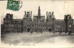 CPA Paris L'Hotel de Ville 