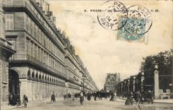CPA Paris La Rue de Rivoli 