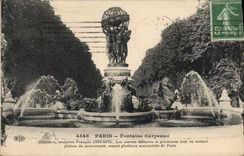 CPA Paris Fontaine Carpeaux 