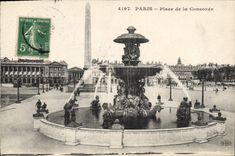 CPA Paris Place de la Concorde 