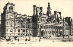 CPA Paris L'Hotel de Ville 