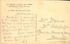 CPA Paris Notre Dame vue de la barge 