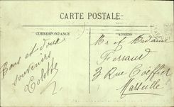 CPA Paris Vue sur la Seine prise du Viaduc d'Auteuil Tour Eiffel