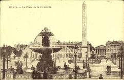 CPA Paris La Place de la Concorde 
