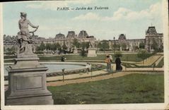 CPA Paris Jardin des Tuileries 