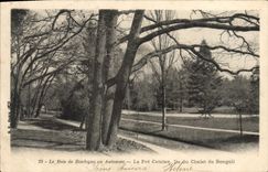 CPA Le Bois de Boulogne en Automne Le Pre Catelan Ile du Chalet de Bengali 