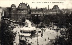 CPA Paris Place de la Republique 