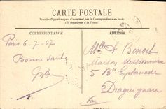 CPA Paris Le Palais de Luxembourg 