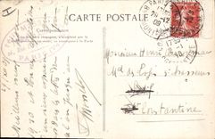 CPA Paris Place du Trone 