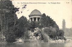 CPA Le Bois de Vincennes Pittoresque Le Temple Grec 